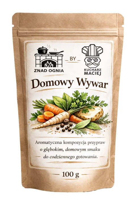 Przyprawa Domowy Wywar marki Znad Ognia by Kucharz Maciej, opakowanie 100 gram